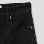 GANNI [EXCLUSIVE] Stretch Denim Andi - Black