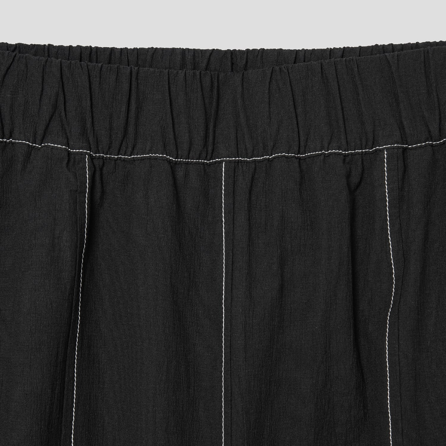 GANNI Elasticated Curve Pants - Black