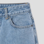 GANNI Rigid Denim Misy Cropped - Blue