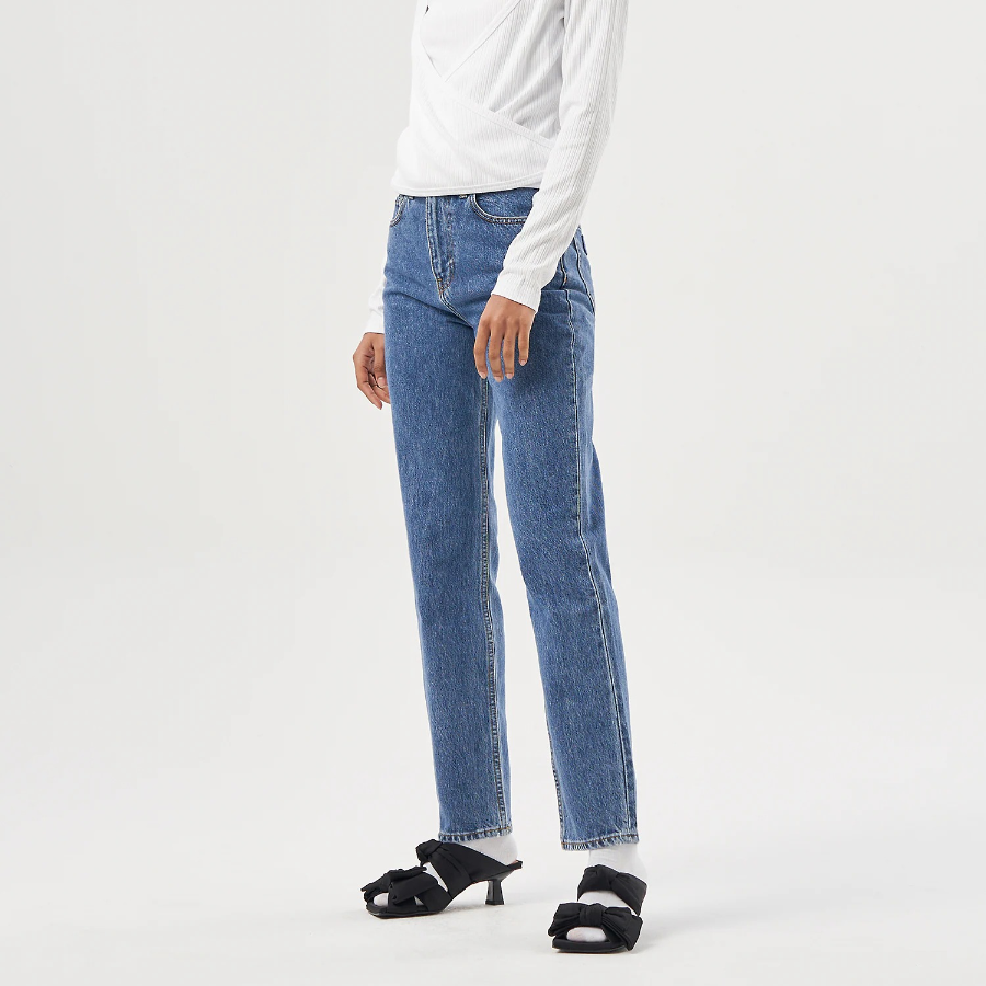 GANNI Swigy - Mid Blue Stone