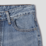 GANNI Rigid Denim Jozey - Light Blue Vintage