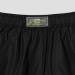 GANNI Cotton Poplin Elasticated Shorts – Black
