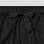 GANNI Duchesse Nylon Shorts – Black