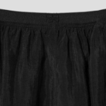 GANNI Viscose Habotai Elasticated Shorts – Black