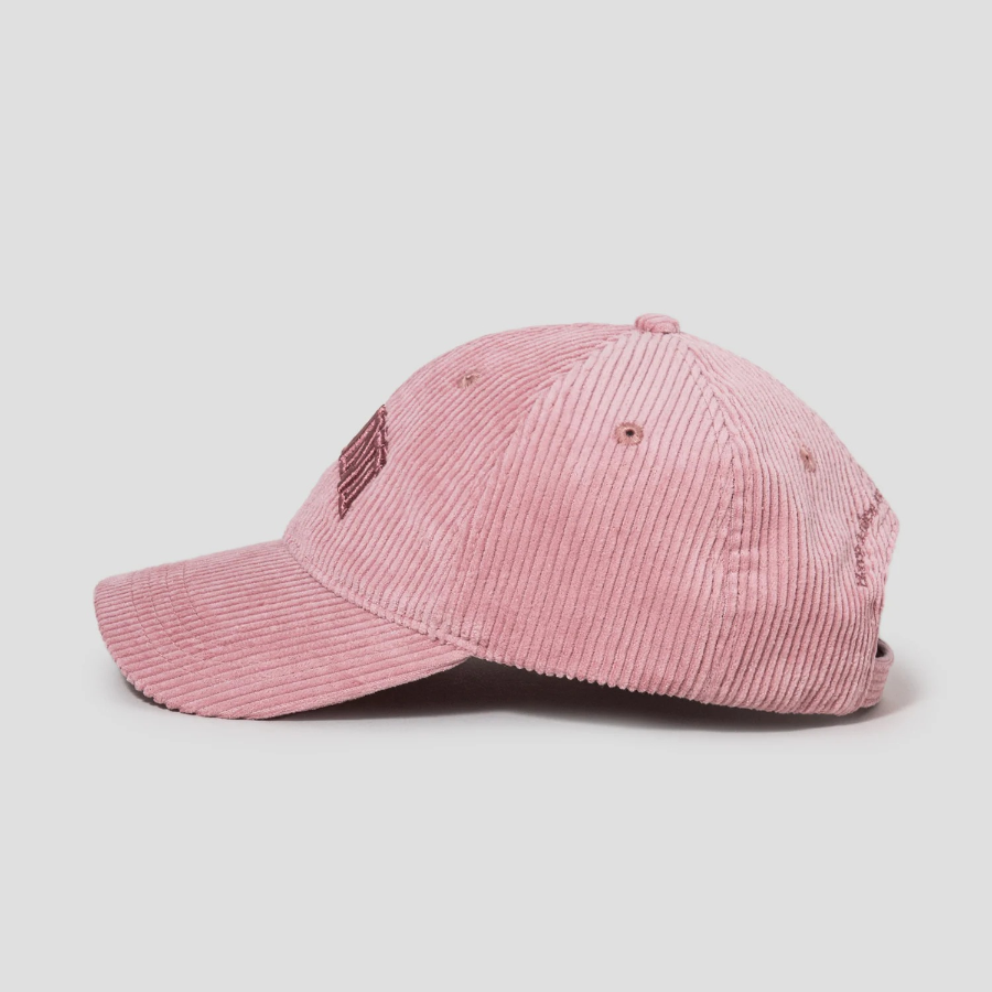 GANNI Cap Hat Corduroy – Pink Lavender