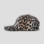 GANNI Cap Hat Print - Leopard
