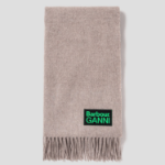 GANNI Barbour Ganni Wool Scarf - Almond Milk