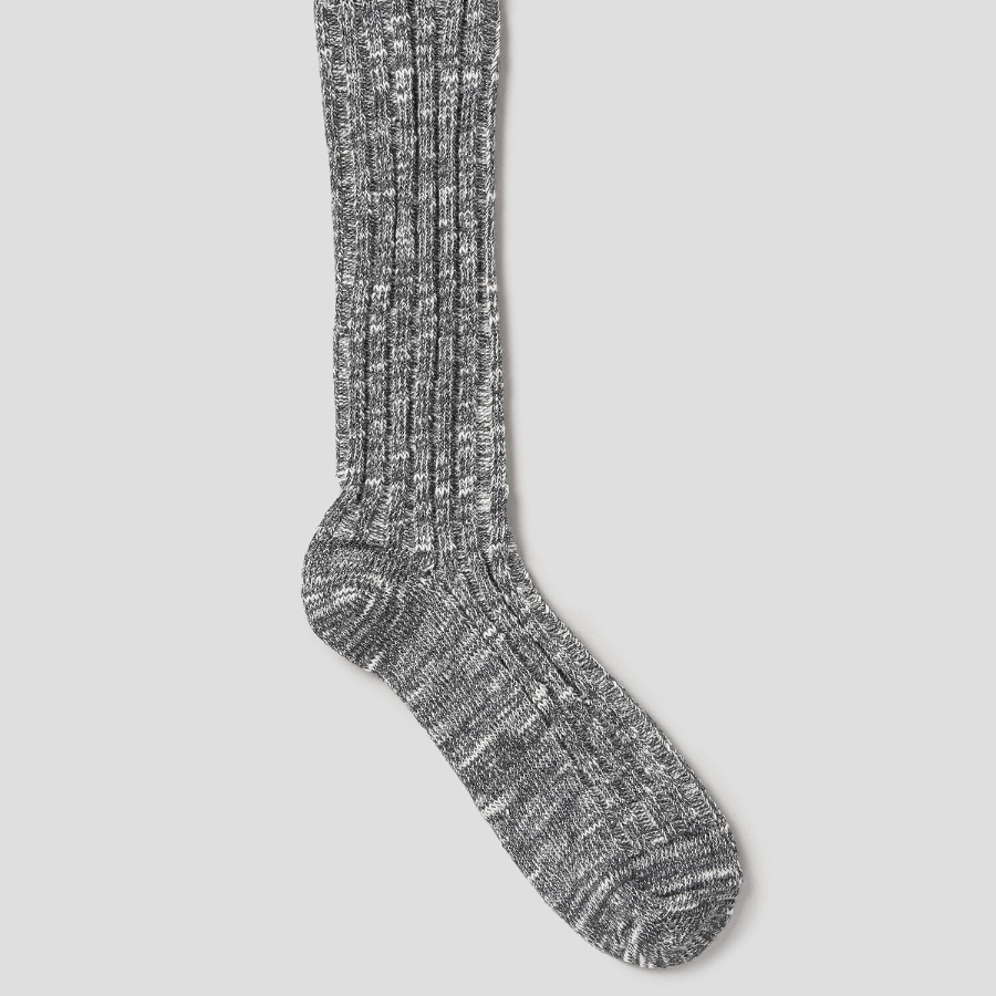 GANNI Chunky Cotton Socks – Grey
