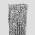 GANNI Chunky Cotton Socks – Grey