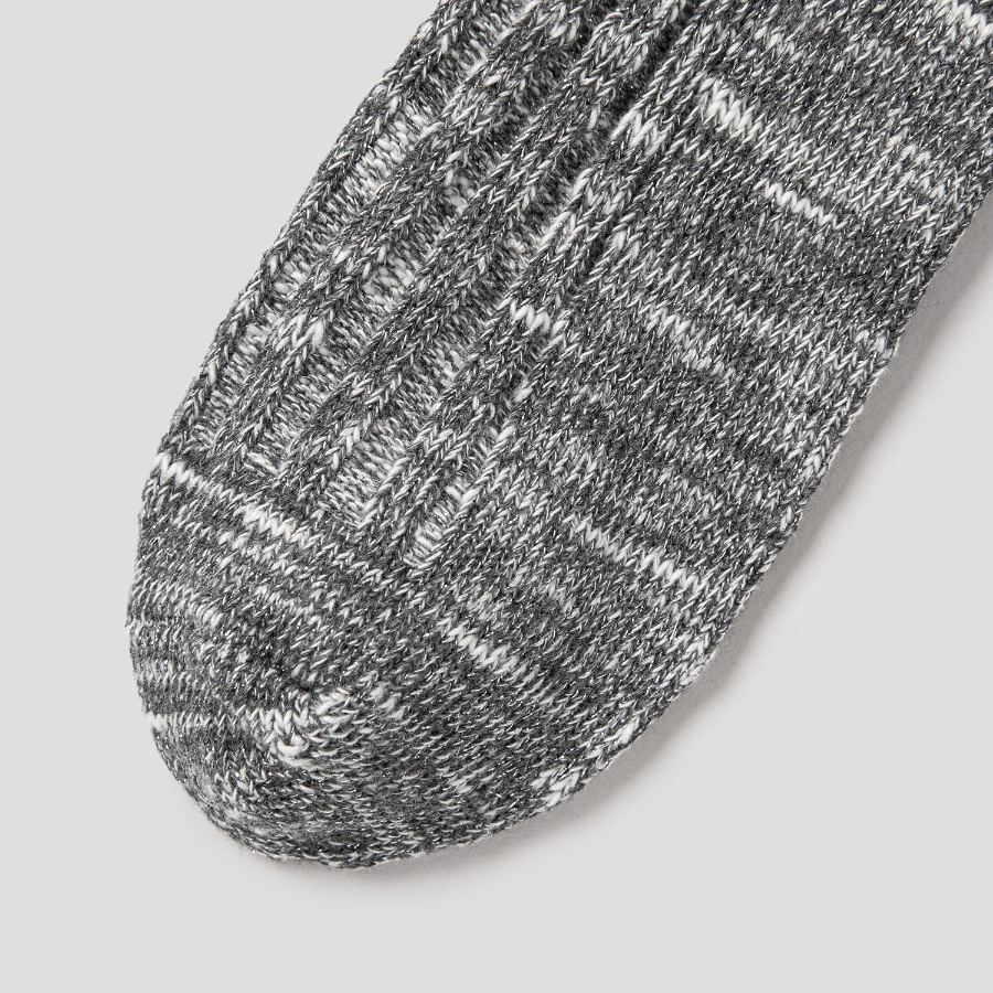 GANNI Chunky Cotton Socks – Grey