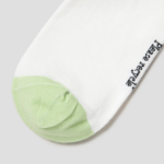 GANNI Print Socks – Egret