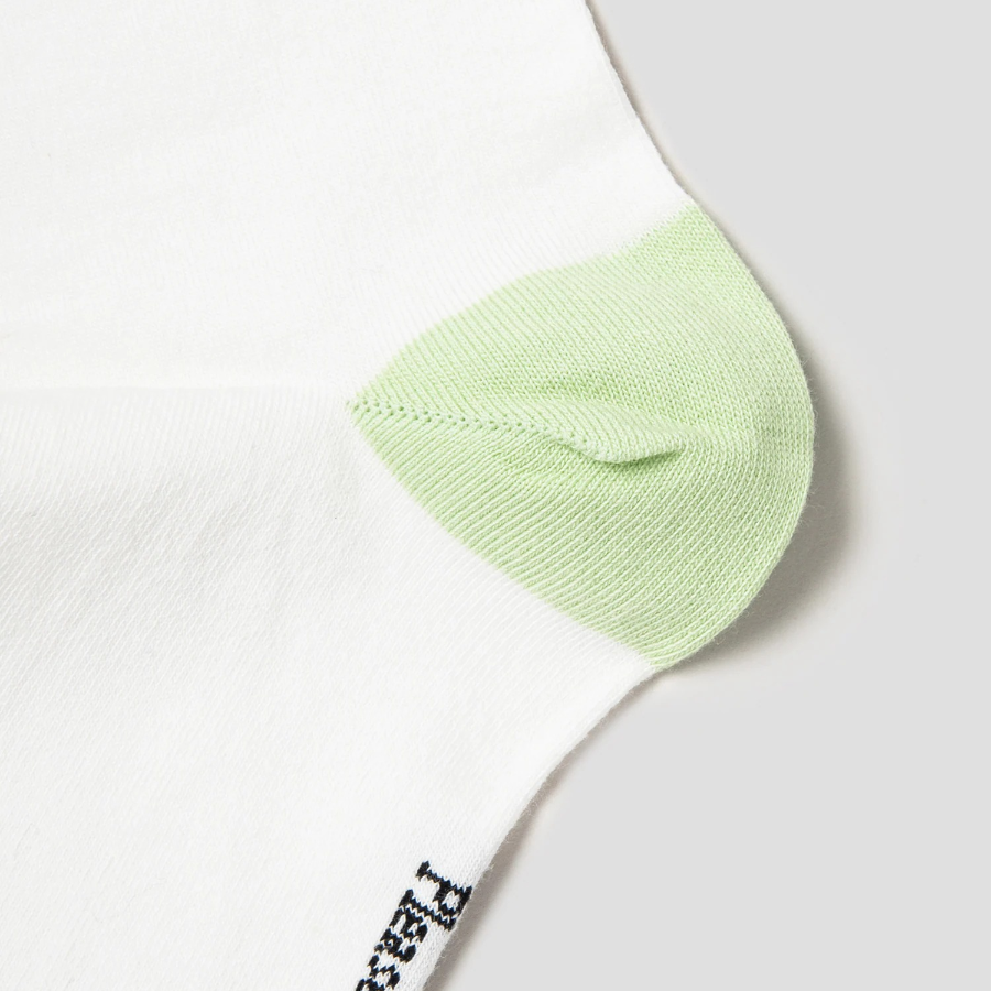 GANNI Print Socks – Egret