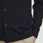 COS Merino Wool V-Neck Cardigan – Navy