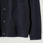 COS Merino Wool V-Neck Cardigan – Navy