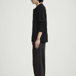 COS Bouclé Knit Merino Wool Cardigan – Black