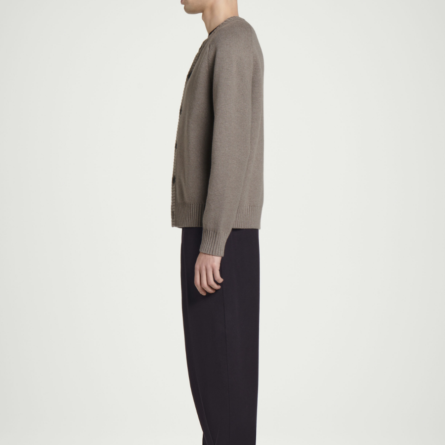 COS Wool Blend Crewneck Cardigan – Mall