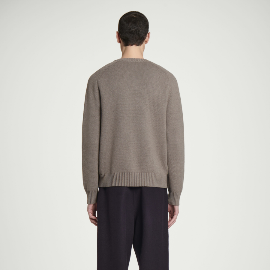 COS Wool Blend Crewneck Cardigan – Mall