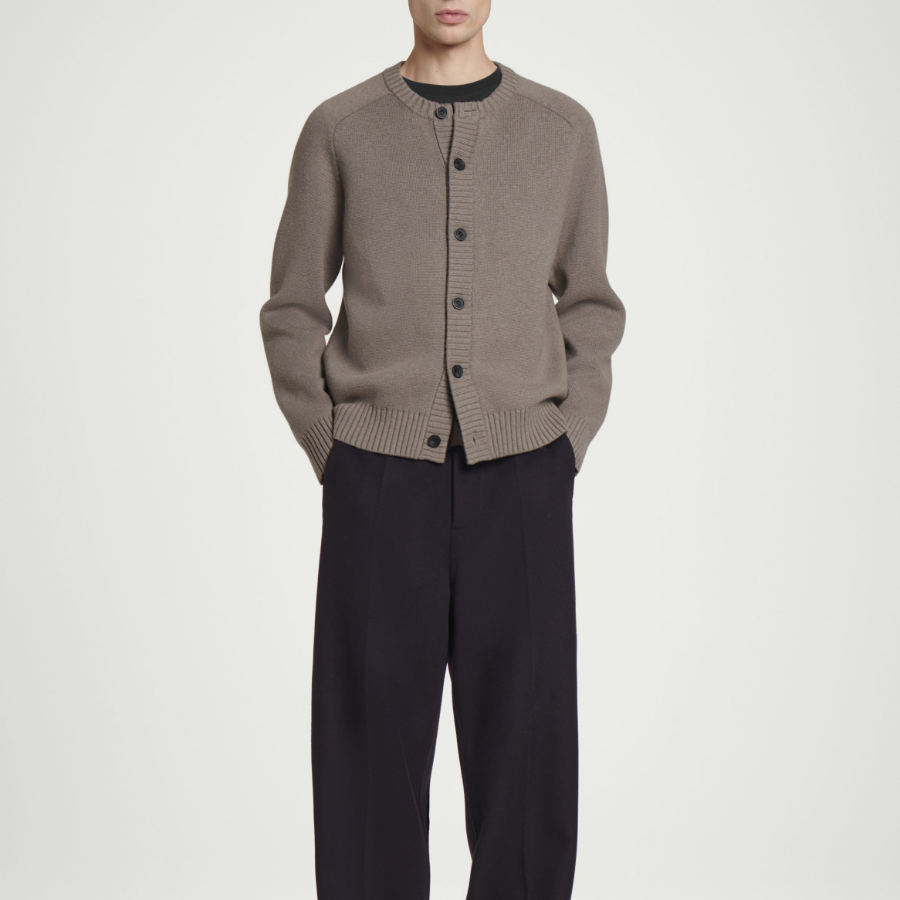 COS Wool Blend Crewneck Cardigan – Mall