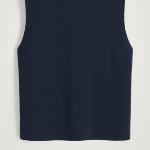 COS Knitted Sports Sleeveless Top – Navy