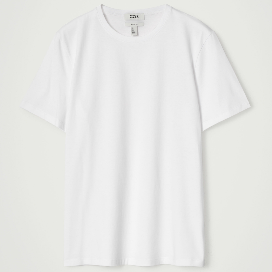 COS Regular Cotton T-Shirt – White