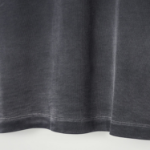 COS Oversized Faded Mock-Neck Cotton T-Shirt – Black