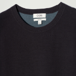 COS Double-Face Knitted Sleeveless Top – Navy