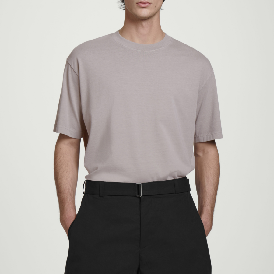 COS Relaxed Lightweight Cotton T-Shirt – Grey