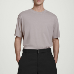 COS Relaxed Lightweight Cotton T-Shirt – Grey