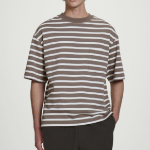 COS Oversized Heavyweight Cotton T-Shirt – Safari Stripe