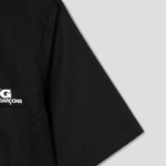 CDGCDGCDG Logo Printed Short Sleeve Shirt — Black