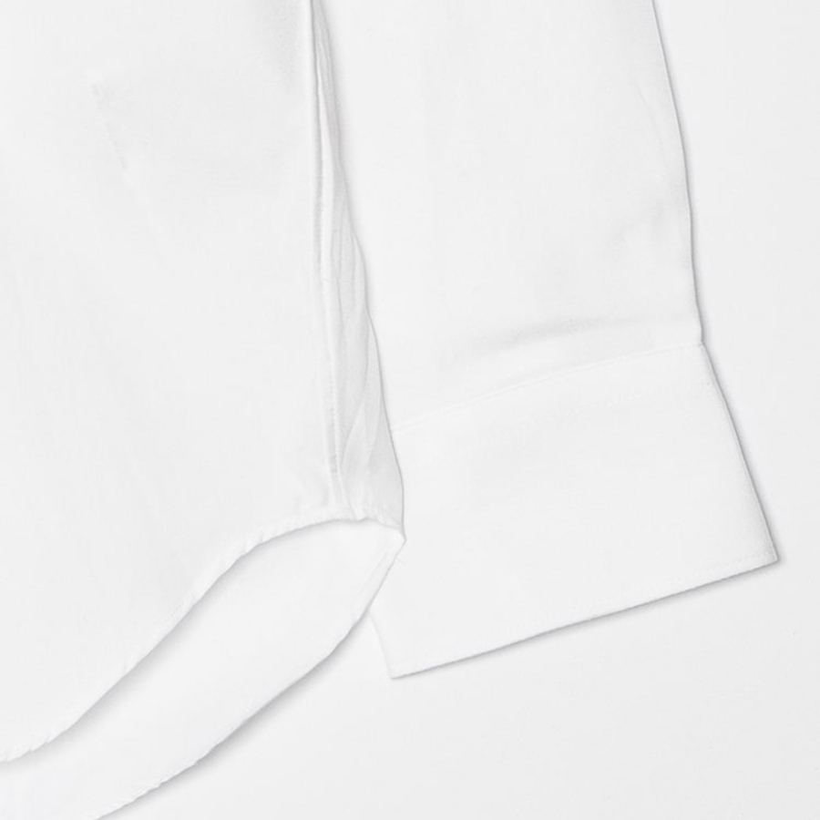 PLAY COMME DES GARCONS Black Heart Wappen Plain Shirt — White