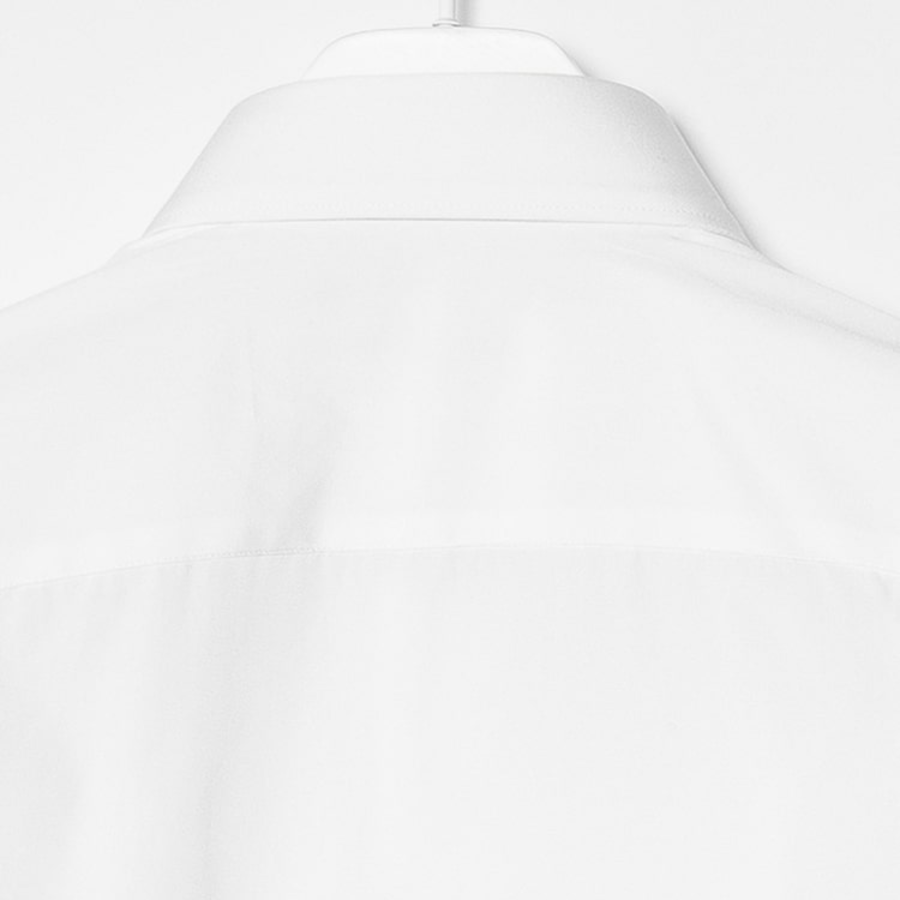 PLAY COMME DES GARCONS Black Heart Wappen Plain Shirt — White