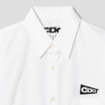 CDGCDGCDG CDG Patch Shirt — White