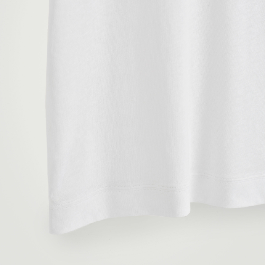 COS Relaxed Slub Cotton-Linen T-Shirt – White