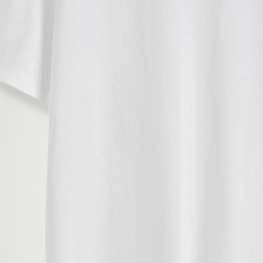 COS Relaxed Slub Cotton-Linen T-Shirt – White