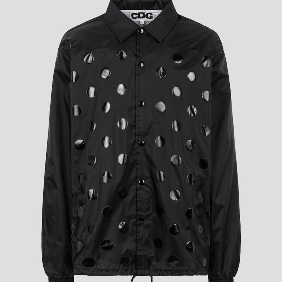 CDGCDGCDG Coach Jacket1 (Dots) — Black
