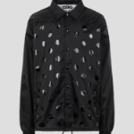 CDGCDGCDG Coach Jacket1 (Dots) — Black