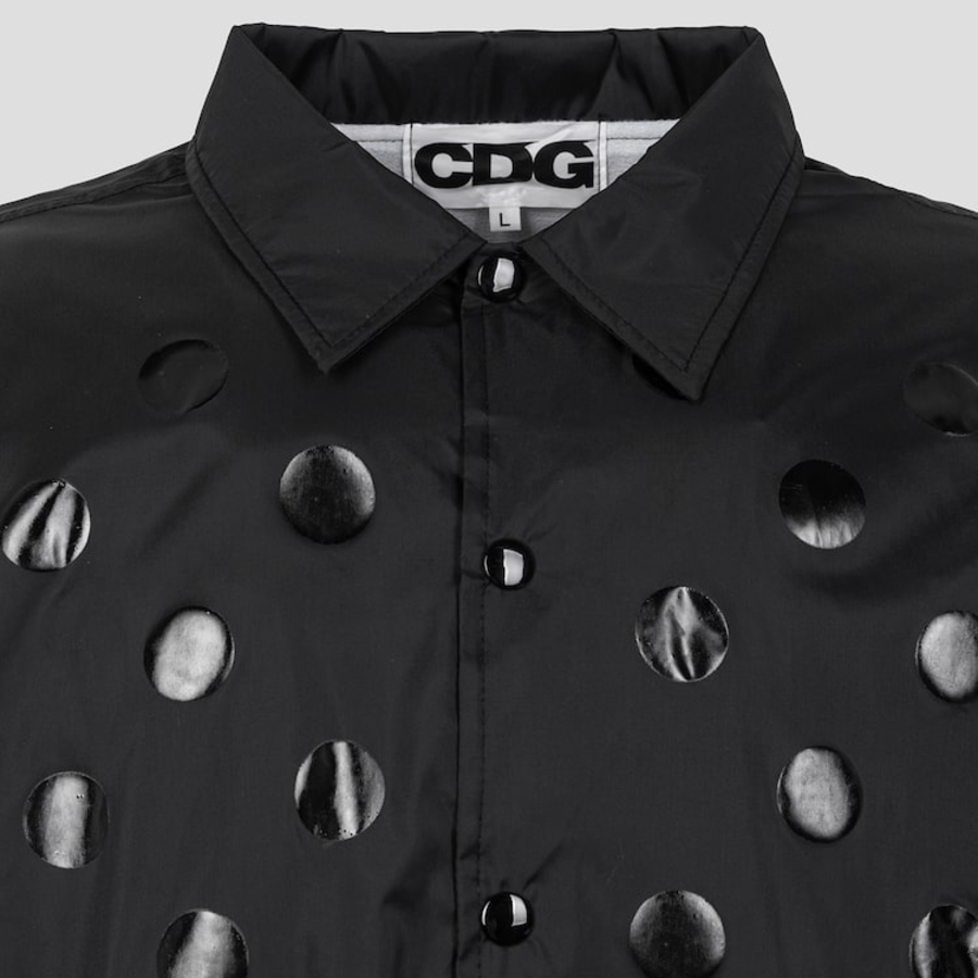 CDGCDGCDG Coach Jacket1 (Dots) — Black