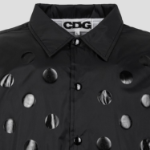 CDGCDGCDG Coach Jacket1 (Dots) — Black