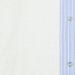 CDGCDGCDG Cotton Stripe Coach Jacket — Blue