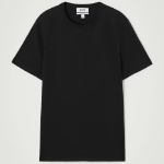 COS Regular Cotton T-Shirt – Black