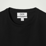 COS Regular Cotton T-Shirt – Black