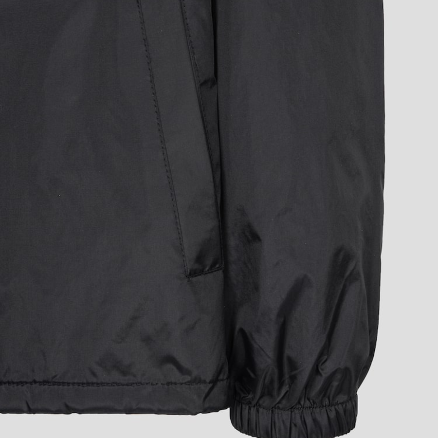 CDGCDGCDG Logo Printed Coach Jacket (Double Logo) — Black