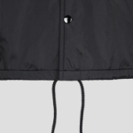 CDGCDGCDG Logo Printed Coach Jacket (Double Logo) — Black