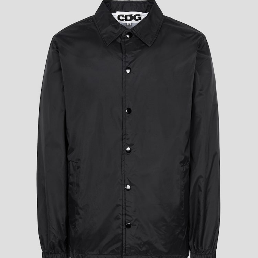 CDGCDGCDG Logo Printed Coach Jacket (Cdgcdgcdg) — Black