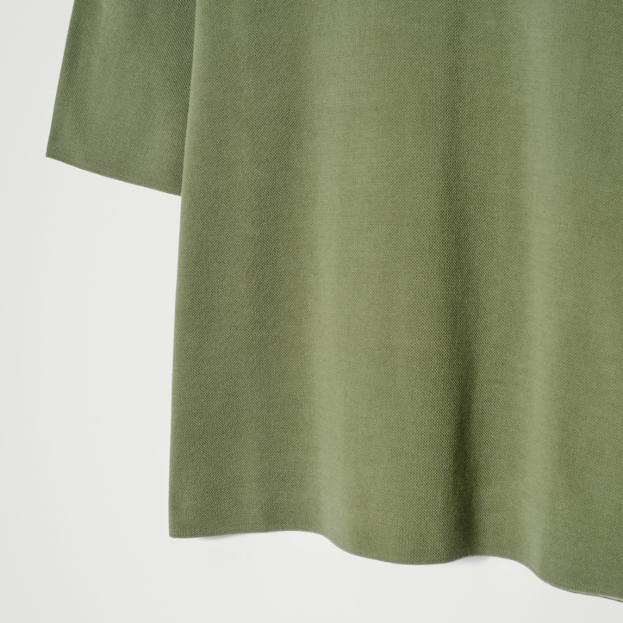 COS Relaxed Double-Face Knit T-Shirt – Green