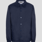 CDGCDGCDG Logo Printed Coach Jacket (Cdgcdgcdg) — Navy