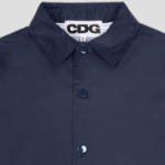 CDGCDGCDG Logo Printed Coach Jacket (Cdgcdgcdg) — Navy
