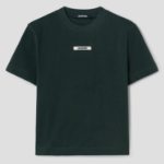 JACQUEMUS Le Tshirt Gros Grain - Dark Green