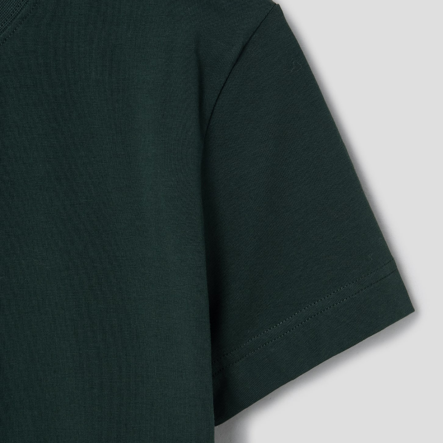 JACQUEMUS Le Tshirt Gros Grain - Dark Green